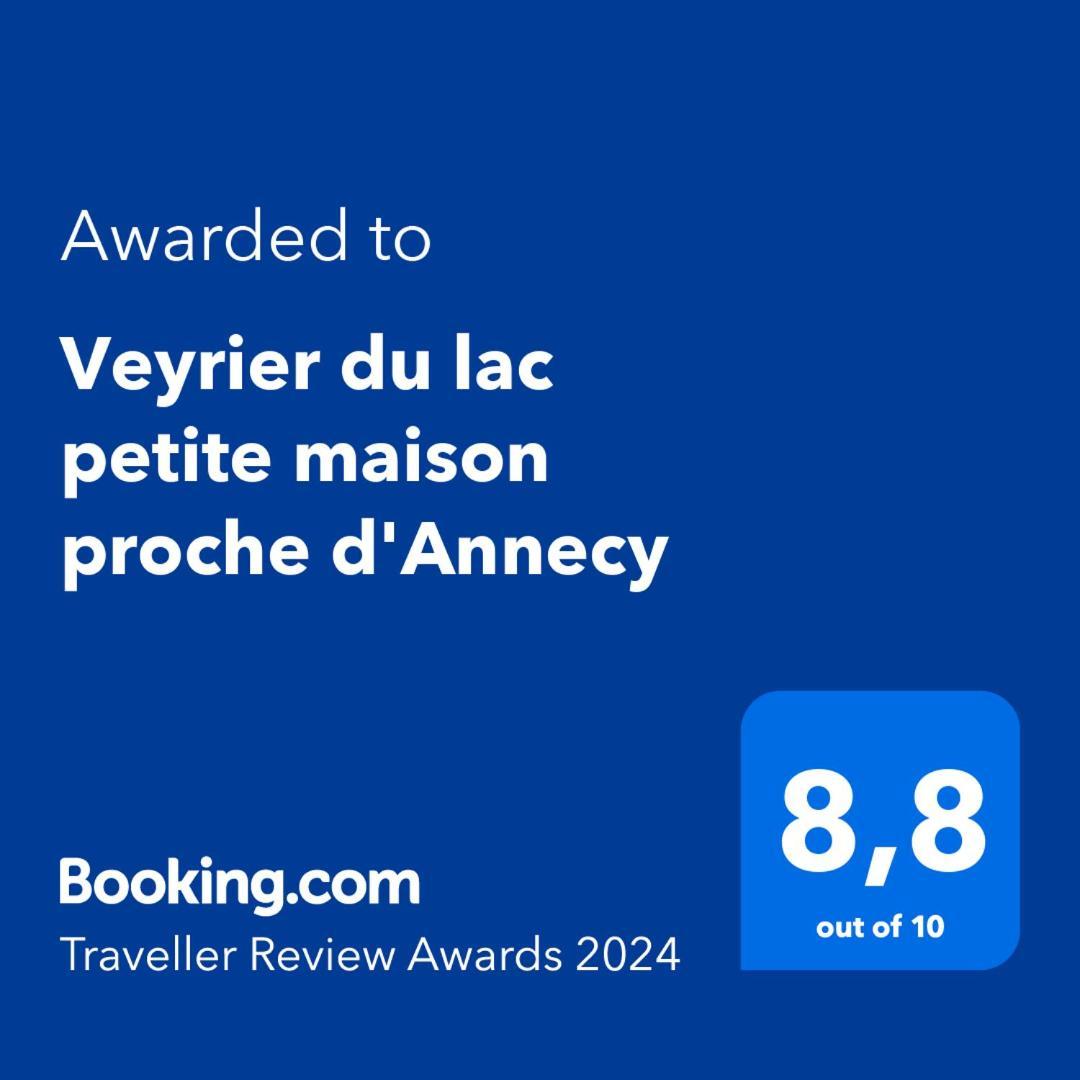 Veyrier Du Lac Petite Maison Proche D'Annecy Kültér fotó